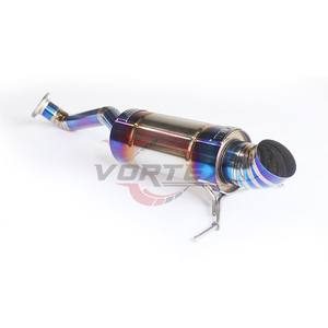 Escape Trasero Valvetronic de Titanio Grado 5 Vortex para HONDA FIT Jazz GK5, Ligero y de Alto Rendimiento - Product Image 3