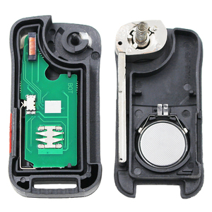 Télécommande à 2/3/4 boutons 315Mhz ou 433Mhz avec puce ID46 pour <span class=keywords><strong>Porsche</strong></span> <span class=keywords><strong>Cayenne</strong></span> 2004 - 2011 HU66 lame non coupée - Product Image 5