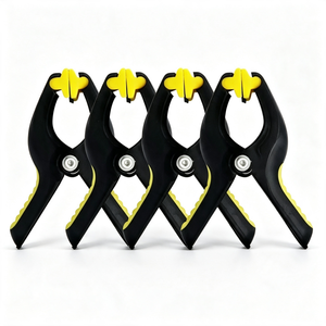 <span class=keywords><strong>Pince</strong></span> à ressort à <span class=keywords><strong>grande</strong></span> <span class=keywords><strong>ouverture</strong></span> en forme de A, pinces à serrage rapide en plastique résistant à l'usure pour le travail du bois, la construction de maquettes et la réparation à domicile - Product Image 2