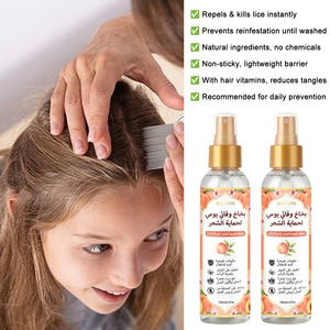 <span class=keywords><strong>Spray</strong></span> anti-<span class=keywords><strong>poux</strong></span> pour enfants, soin quotidien du cuir chevelu, <span class=keywords><strong>spray</strong></span> démêlant et protecteur contre les <span class=keywords><strong>poux</strong></span> pour enfants - Product Image 1