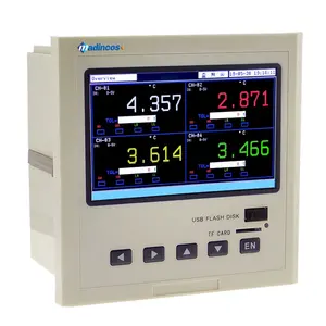 MPR4200: 流圧レベル温度用の5インチ産業用ユニバーサル12チャンネルイーサネットデジタルチャートカラーペーパーレスレコーダー