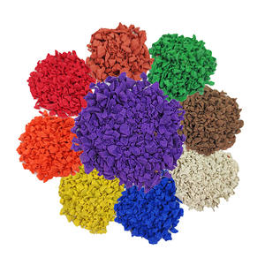 Prix d'usine du fabricant professionnel Granules de caoutchouc EPDM colorés pour piste de course Tennis Football Courts feuille de plastique - Product Image 4