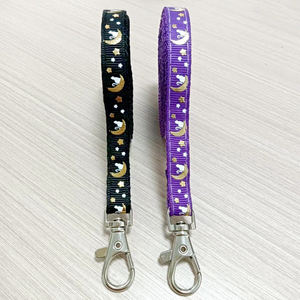 Teemerryca猫の襟ハーネスとリーシュセット屋外ウォーキングエスケーププルーフ調整可能ソフト安全ストラップスタームーンデザイン - Product Image 5