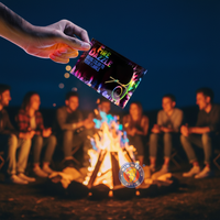 Feux d'artifice magiques colorés pour le camping en plein air et les fêtes - 25g/30g/60g