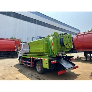 Camión de Succión de Desechos Dongfeng con Tanque de Vacío Pequeño de 6000 Litros y Chorro de Alta Presión para Alcantarillado en Venta - Product Image 6