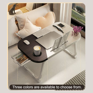 Muebles de Oficina para el Hogar, Escritorio Plegable Multifuncional para Computadora Portátil, Ahorra Espacio - Product Image 6