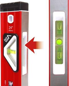 고정밀 토르피도 레벨 세트 자석 레벨 측정자 다기능 휴대용 수평계 - Product Image 4