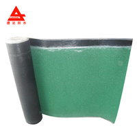 Membrane d'étanchéité bitumineuse SBS/APP modifiée, adhésive, en polyester/PE, pour piscine, étang, écologique, résistante aux UV, noire