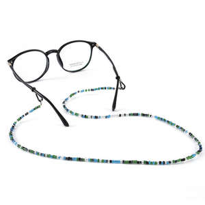 Haute qualité à la mode <span class=keywords><strong>lunettes</strong></span> accessoires masque verre <span class=keywords><strong>lunettes</strong></span> de soleil sangle perlée <span class=keywords><strong>lunettes</strong></span> chaîne - Product Image 2