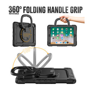 Custodia Protettiva per <span class=keywords><strong>iPad</strong></span> 10.2 con Supporto Girevole a 360 Gradi e Maniglia Portatile, Design per Bambini - Product Image 5