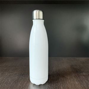 17oz 500ml Vacuum Insulated Double Walled Stainless <b>Steel</b> White DIY Sublimation Blanks Sports Drinking Cola <b>Bottle</b> Flask - Product Image 2