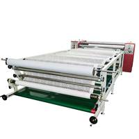 Imprimante à plat multicolore KC BB42120, machine de transfert thermique rotative grand format, pour rouleaux de tissu et fûts d'huile, automatique et manuelle, garantie 3 ans