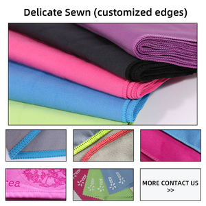 Waffle de microfibra de secado rápido súper absorbente, toalla de bolsillo para banco de gimnasio con cremallera deportiva, toalla de playa y piscina de estilo Tropical impresa - Product Image 6