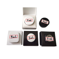 Boîte de bocal en verre aux extraits de qualité supérieure personnalisée Pack Boîte carrée à concentrés Emballage de bocal boîtes d'emballage magnétiques pour cosmétiques