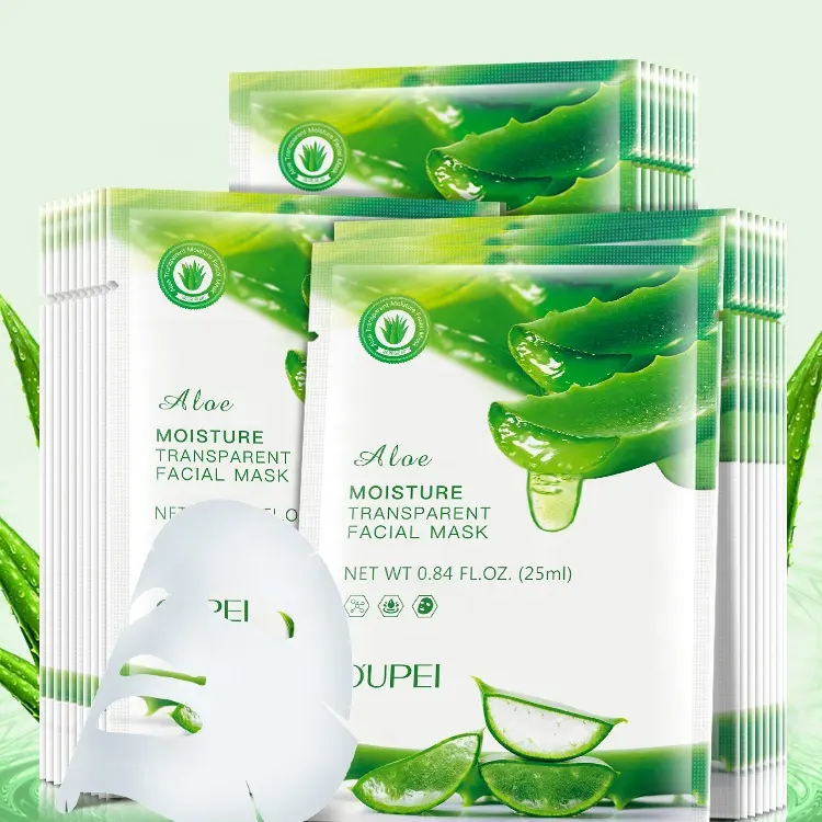 OEM üretici Aloe Vera toptan kore yüz maskesi nemlendirici Anti kırışıklık yüz Sheetmask