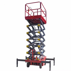 8m 500kg gunting Harga Platform hidrolik listrik kecil Mobile <span class=keywords><strong>Mini</strong></span> dengan sertifikasi CE ISO - Product Image 5