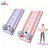 Exercice à domicile 6 en 1 planche de sport multifonctionnelle antidérapante anti-transpiration planche de fitness pliable
