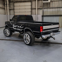 Capuchon central flottant US Power Logo personnalisé et logo gravé Lip US Power Wheel | Convient aux roues GMC Sierra 1500 2500 3500