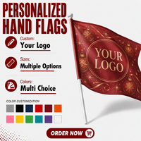 Drapeaux en papier personnalisés, économiques, drapeaux promotionnels en gros, logo, couleur et taille personnalisés, production rapide
