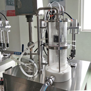 LIENM Machine de remplissage de parfum semi-automatique PLC à 4 têtes Machine de remplissage pneumatique de bouteilles de parfum sous vide pour flacons de parfum - Product Image 5