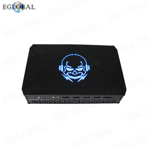 Eglobal Fan Mini PC onboard Intel Core I7-8709G Quad core 2 x HDMI2.0 + 2 x Mini-DP bốn hiển thị 2xddr4 Win8/10 2 LAN - Product Image 5