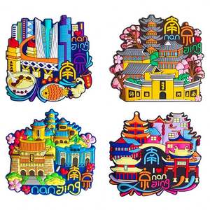 Aimants de réfrigérateur personnalisés avec votre logo, aimants de réfrigérateur en PVC pour enfants, aimants de réfrigérateur en caoutchouc pour souvenirs - Product Image 6