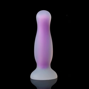 Nuevo Tipo de Dildos Luminosos de Colores, Tapón Anal Vestibular de Silicona, Dildo de Masturbación Femenina, Juguetes Sexuales para Mujeres - Product Image 2