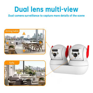 كاميرا واي فاي ويستينو بعدستين بدقة 6 ميجابكسل مع كشف الحركة واتصال صوتي ثنائي الاتجاه وإنذار وخاصية التحكم عن بعد - Product Image 3