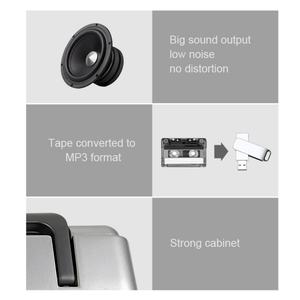 Reproductor de Casetes Multifuncional Portátil Vintage con MP3, USB, AM/FM, Estéreo, Grabadora de Casetes y Radio - Product Image 4