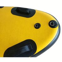 Tabla inflable de 317 cm (10.5 pies) con aleta de seguimiento individual extraíble y tecnología Drop Stitch para rescate en lagos a larga distancia, del fabricante chino Lumark