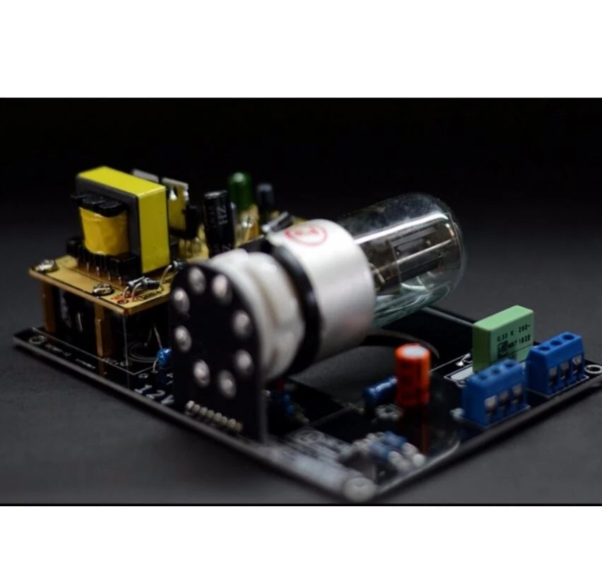 DC12V Car Audio 6N8P Vacuum Tube Pre-Amplifier Hifi Board