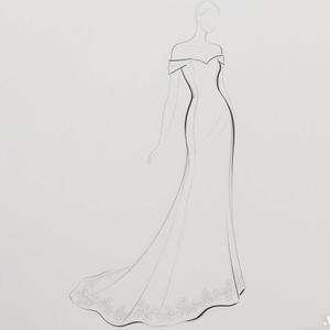 Abito da sposa su misura per la futura sposa - Product Image 1
