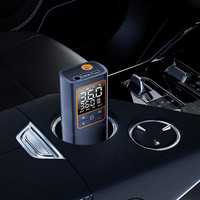 6000mAh 150PSI Inflador de neumáticos Inflación Pantalla LED Compresor de aire portátil para automóvil con Banco de energía