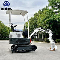 Mini-excavatrice électrique Rippa, mini-pelle de 1 tonne à vendre