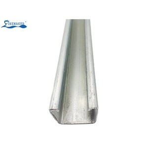 เหล็กฉากซีช่องเจาะรูชุบกัลวาไนซ์แบบจุ่มร้อน SINEMAKER สำหรับรองรับแผงโซลาร์เซลล์และโครงสร้างท่อ - Product Image 2