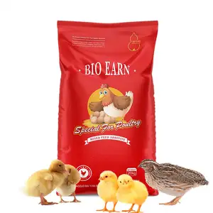 Poultry Fowl Broiler Weight Gain Vitamin Mineral Feed Additives For Chickens