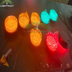 Semáforo de Tráfico LED de Tuming China, Luz de Tráfico LED de 24 V CC, Diámetro de 200 mm, Luz de Señalización de Tráfico LED de Bola Completa - Product Image 6