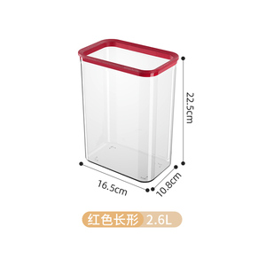 <span class=keywords><strong>Big</strong></span> Size Recta ngle BPA-freie Kunststoff-Lebensmittelbehälter-Box-Sets - Product Image 5