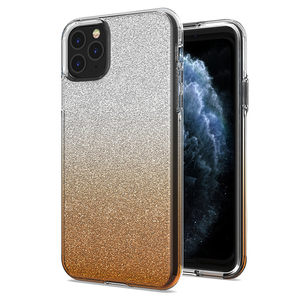 Ốp Lưng Điện Thoại Di Động Bling Hai Màu, Vỏ Bọc Điện Thoại Tpu Chống Sốc Bán Sỉ Thời Trang Cao Cấp 2021 Có Thiết Kế Mới - Product Image 3