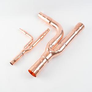 Tuyaux en cuivre pour climatisation centrale <span class=keywords><strong>d</strong></span>édiés à la climatisation <span class=keywords><strong>Hitachi</strong></span> R410A, diviseurs de flux pour la réfrigération - Product Image 1