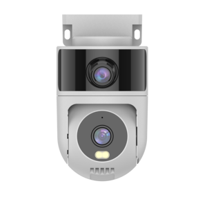 Cámara de Seguridad Inalámbrica WiFi <span class=keywords><strong>para</strong></span> Exteriores con Giro Panorámico de 360 Grados, Visión Nocturna, Audio Bidireccional, Sensor CMOS de 8MP, Almacenamiento en la Nube, 1 Año de Garantía - Product Image 1