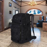 Sac à dos de voyage Eazybag EB-045 pour bottes de ski, casque, lunettes, gants, skis et accessoires de snowboard, capacité 55L