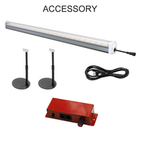 Barre LED de culture KingBrite 4 pieds 120W à intensité variable LM281B+ Pro Rouge Profond 660nm pour éclairage sous canopée