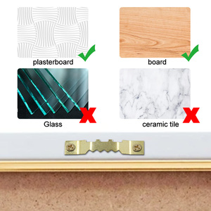 100套锯齿钉相框挂架挂架墙油画镜子锯齿钩带螺丝 - Product Image 5