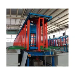 Drum-Type Wire Electroplating Production Line 4 Head Barrel Vertical Rotary Electroplating Line