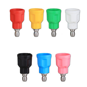 Buse de nettoyeur haute pression Kaigongte, 1/4 pouce, en acier inoxydable, connexion rapide, pour lavage de voiture, dégraissage, pression réglable - Product Image 1