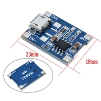 Module de charge de batterie au lithium 18650 TP4056 avec protection, 5V type-C Micro USB 1A, pour électronique intelligente