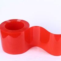 Sanbest — rideau en rouleau de PVC rayé, nouvelle taille, plastique, rideaux plats et souples, en pvc transparent, usine, 2021