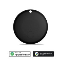 Localizador Inteligente de Doble Sistema Apple Find My y Android Find Hub, Etiqueta Inteligente Antipérdida para Llaves, Equipaje, Collares de Mascotas