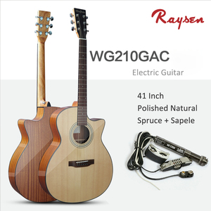 Wavegarden handmade Solid Top Acoustic Guitar cho người chơi chuyên nghiệp 41 ''om/<span class=keywords><strong>D</strong></span> hình <span class=keywords><strong>D</strong></span>' addario EXP16 <span class=keywords><strong>d</strong></span>ây - Product Image 4